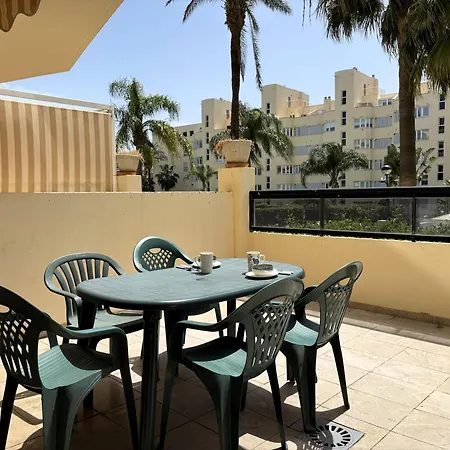 600 M Beach, Pool, Terrace, Wifi, 1 Bedroom דירה *